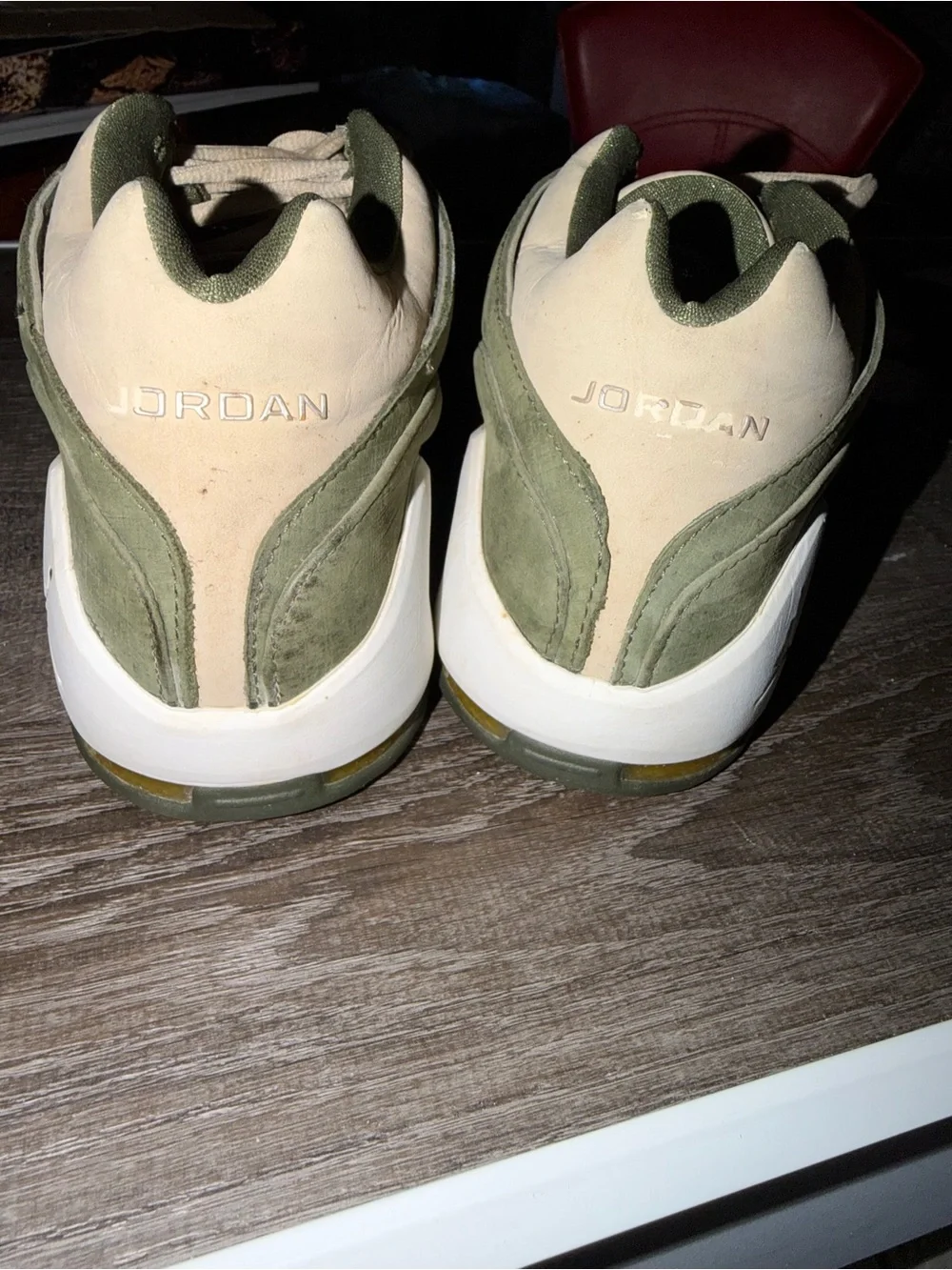 Jordan S.U. Trainer 2006 Army Green Olive Sku 314317-311 Size 10